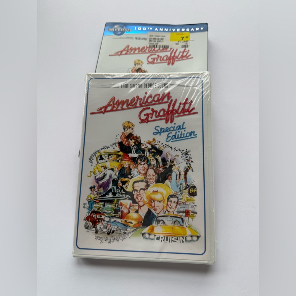 American Graffiti DVD 100th Anniversary Edition W/Flawed Slipcover New Sealed - Picture 4 of 5